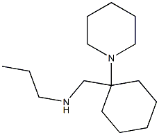 {[1-(piperidin-1-yl)cyclohexyl]methyl}(propyl)amine