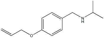  {[4-(prop-2-en-1-yloxy)phenyl]methyl}(propan-2-yl)amine