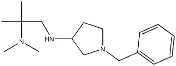 {1-[(1-benzylpyrrolidin-3-yl)amino]-2-methylpropan-2-yl}dimethylamine Structure