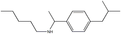 {1-[4-(2-methylpropyl)phenyl]ethyl}(pentyl)amine