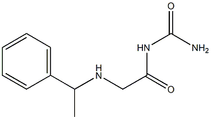 {2-[(1-phenylethyl)amino]acetyl}urea