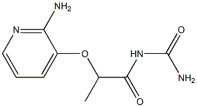 {2-[(2-aminopyridin-3-yl)oxy]propanoyl}urea|