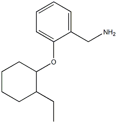 {2-[(2-ethylcyclohexyl)oxy]phenyl}methanamine Struktur