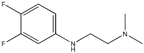 {2-[(3,4-difluorophenyl)amino]ethyl}dimethylamine Structure