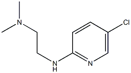 {2-[(5-chloropyridin-2-yl)amino]ethyl}dimethylamine Struktur