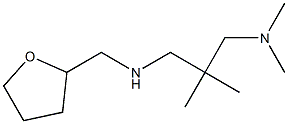 {2-[(dimethylamino)methyl]-2-methylpropyl}(oxolan-2-ylmethyl)amine Structure