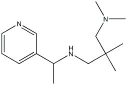 {2-[(dimethylamino)methyl]-2-methylpropyl}[1-(pyridin-3-yl)ethyl]amine