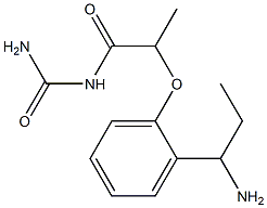  {2-[2-(1-aminopropyl)phenoxy]propanoyl}urea