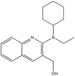  {2-[cyclohexyl(ethyl)amino]quinolin-3-yl}methanol