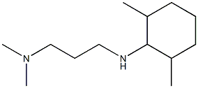 {3-[(2,6-dimethylcyclohexyl)amino]propyl}dimethylamine Structure