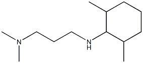 {3-[(2,6-dimethylcyclohexyl)amino]propyl}dimethylamine,,结构式