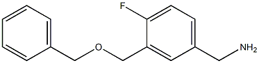  {3-[(benzyloxy)methyl]-4-fluorophenyl}methanamine