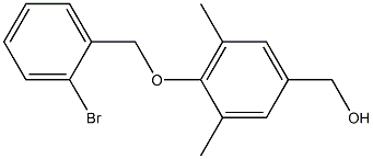 {4-[(2-bromophenyl)methoxy]-3,5-dimethylphenyl}methanol