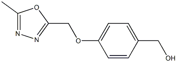 {4-[(5-methyl-1,3,4-oxadiazol-2-yl)methoxy]phenyl}methanol|