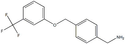 {4-[3-(trifluoromethyl)phenoxymethyl]phenyl}methanamine|