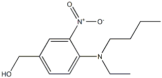 {4-[butyl(ethyl)amino]-3-nitrophenyl}methanol Struktur