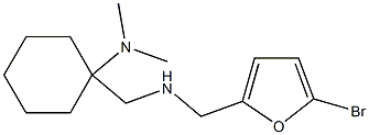 1-({[(5-bromofuran-2-yl)methyl]amino}methyl)-N,N-dimethylcyclohexan-1-amine