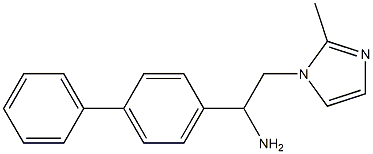 1-(1,1'-biphenyl-4-yl)-2-(2-methyl-1H-imidazol-1-yl)ethanamine