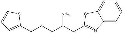 1-(1,3-benzothiazol-2-yl)-5-(thiophen-2-yl)pentan-2-amine