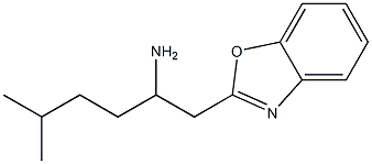  1-(1,3-benzoxazol-2-yl)-5-methylhexan-2-amine