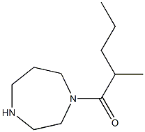 1-(1,4-diazepan-1-yl)-2-methylpentan-1-one Structure