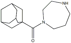 1-(1-adamantylcarbonyl)-1,4-diazepane Structure