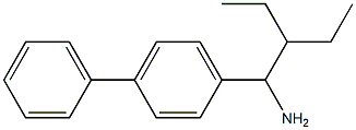  1-(1-amino-2-ethylbutyl)-4-phenylbenzene