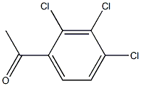 1-(2,3,4-trichlorophenyl)ethan-1-one Structure