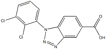 1-(2,3-dichlorophenyl)-1H-1,2,3-benzotriazole-5-carboxylic acid