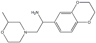 1-(2,3-dihydro-1,4-benzodioxin-6-yl)-2-(2-methylmorpholin-4-yl)ethanamine