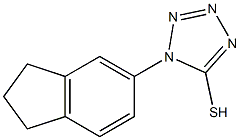 1-(2,3-dihydro-1H-inden-5-yl)-1H-1,2,3,4-tetrazole-5-thiol|