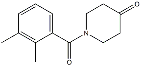 1-(2,3-dimethylbenzoyl)piperidin-4-one,,结构式