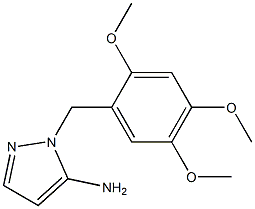 1-(2,4,5-trimethoxybenzyl)-1H-pyrazol-5-amine|