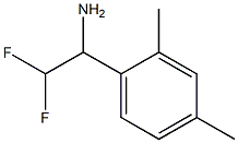 1-(2,4-dimethylphenyl)-2,2-difluoroethan-1-amine|