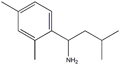  1-(2,4-dimethylphenyl)-3-methylbutan-1-amine