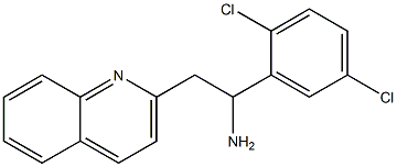 1-(2,5-dichlorophenyl)-2-(quinolin-2-yl)ethan-1-amine