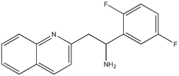 1-(2,5-difluorophenyl)-2-(quinolin-2-yl)ethan-1-amine|