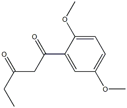 1-(2,5-dimethoxyphenyl)pentane-1,3-dione