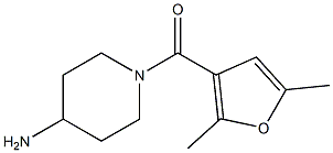 1-(2,5-dimethyl-3-furoyl)piperidin-4-amine 结构式