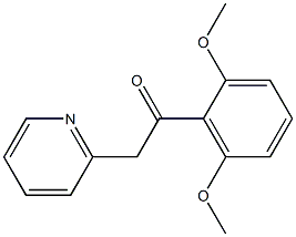 1-(2,6-dimethoxyphenyl)-2-(pyridin-2-yl)ethan-1-one Structure