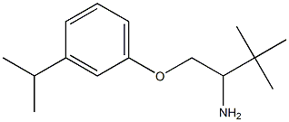 1-(2-amino-3,3-dimethylbutoxy)-3-(propan-2-yl)benzene