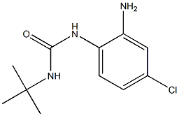 1-(2-amino-4-chlorophenyl)-3-tert-butylurea Struktur