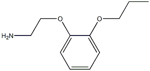 1-(2-aminoethoxy)-2-propoxybenzene Struktur