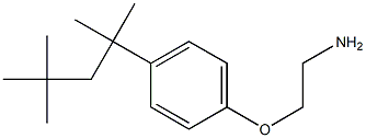 1-(2-aminoethoxy)-4-(2,4,4-trimethylpentan-2-yl)benzene Structure