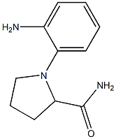 1-(2-aminophenyl)pyrrolidine-2-carboxamide Structure