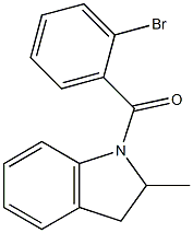  1-(2-bromobenzoyl)-2-methylindoline