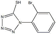 1-(2-bromophenyl)-1H-1,2,3,4-tetrazole-5-thiol Struktur