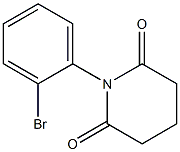 1-(2-bromophenyl)piperidine-2,6-dione Structure