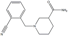 1-(2-cyanobenzyl)piperidine-3-carboxamide