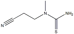 1-(2-cyanoethyl)-1-methylthiourea Structure